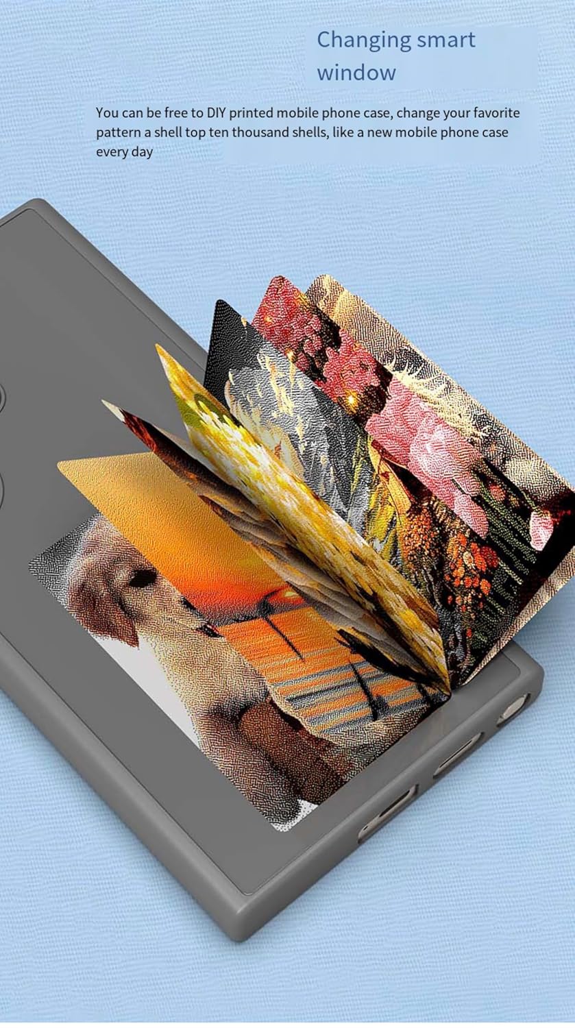 Luxury NFC Smart E-Ink Case For Samsung S Series