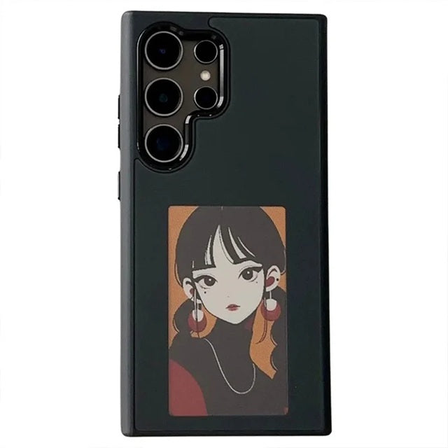 Luxury NFC Smart E-Ink Case For Samsung S Series