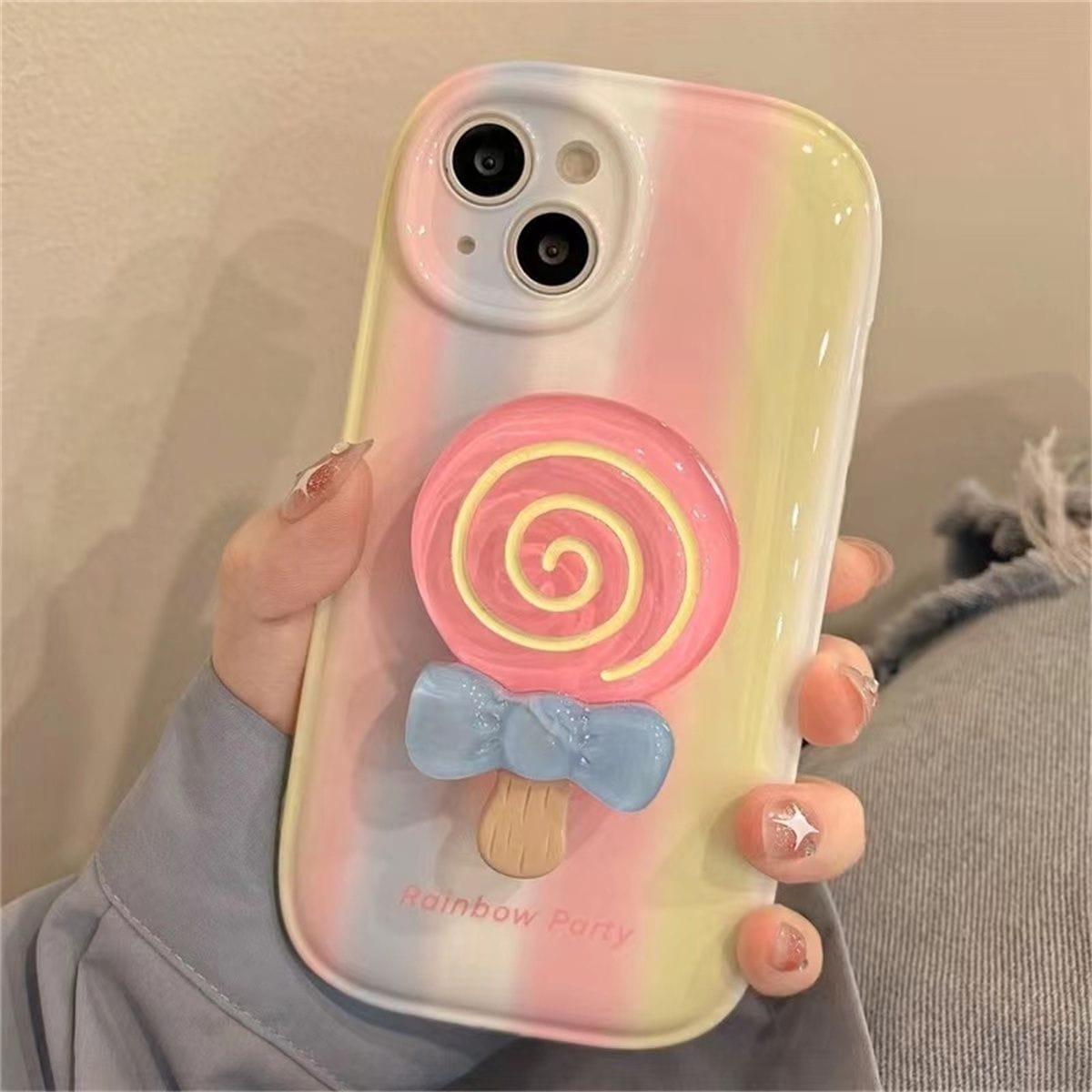 Rainbow Candy Case with Griptok