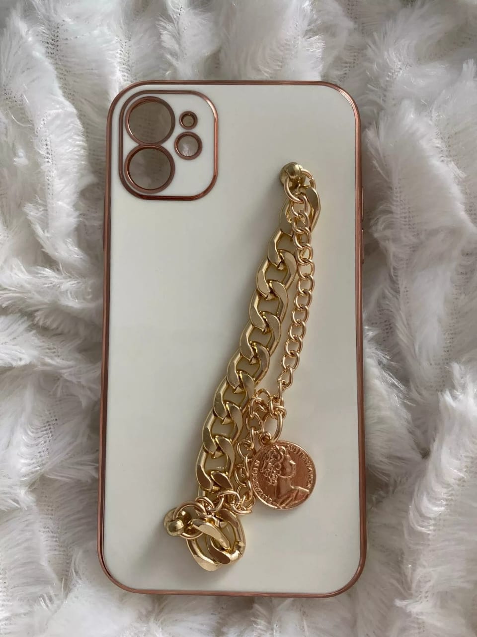 Royal White Gold Chain Case