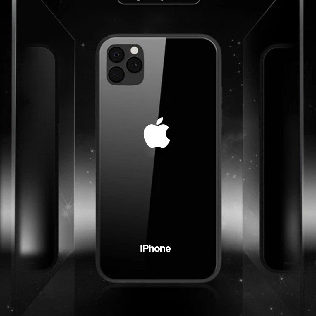 LED Logo Glass Back Case - iPhone