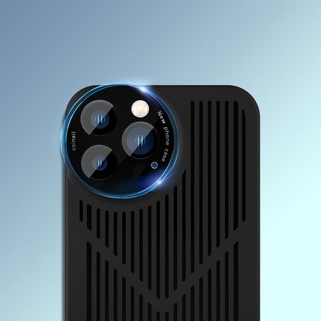 Round Camera Lens Ultra Thin Rim Case - iPhone