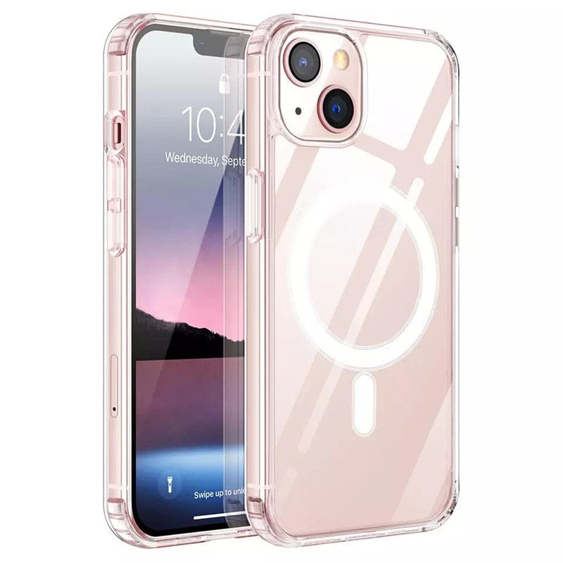 Mag Safe Transparent Shockproof Clear Case