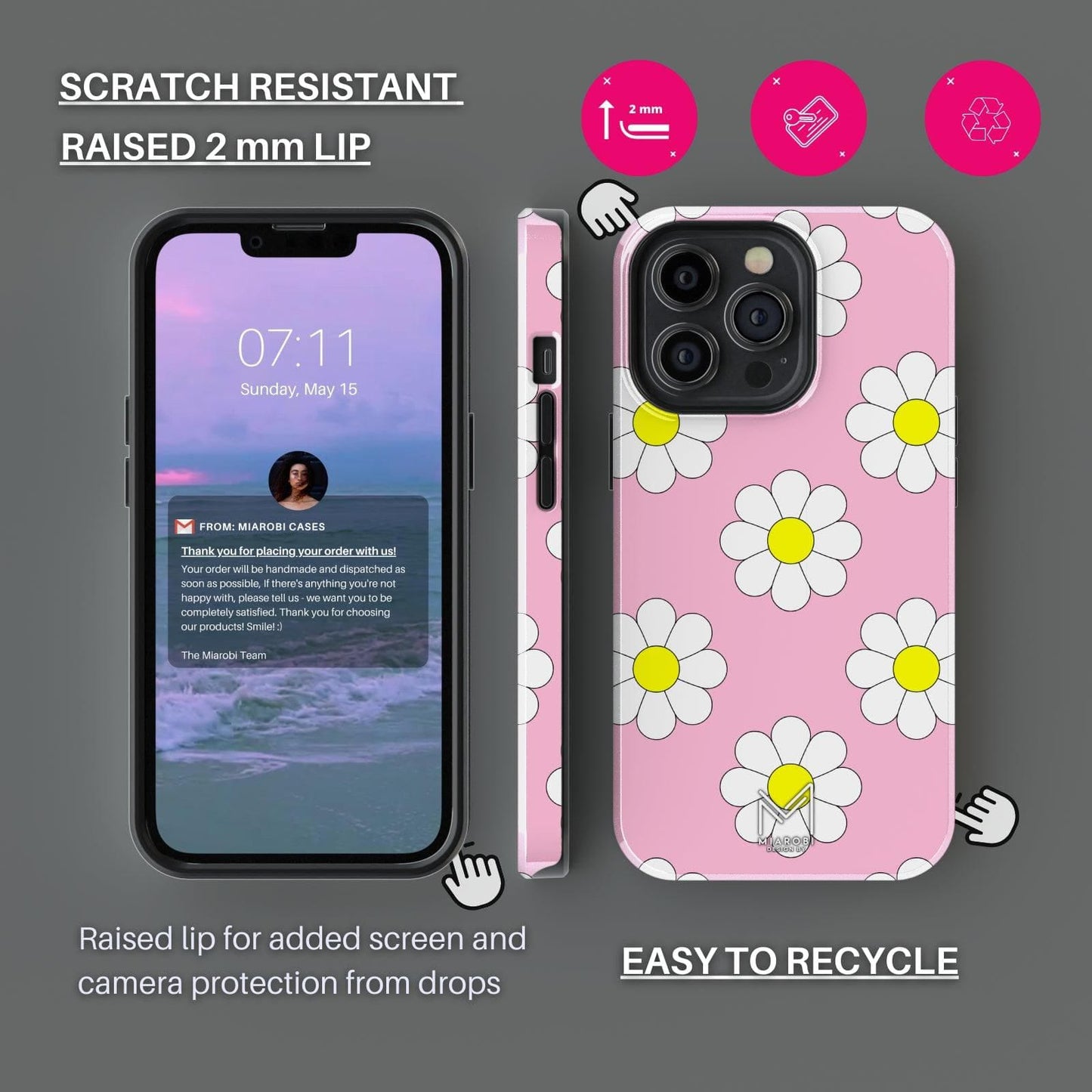 Chamomile Phone Case For iPhone