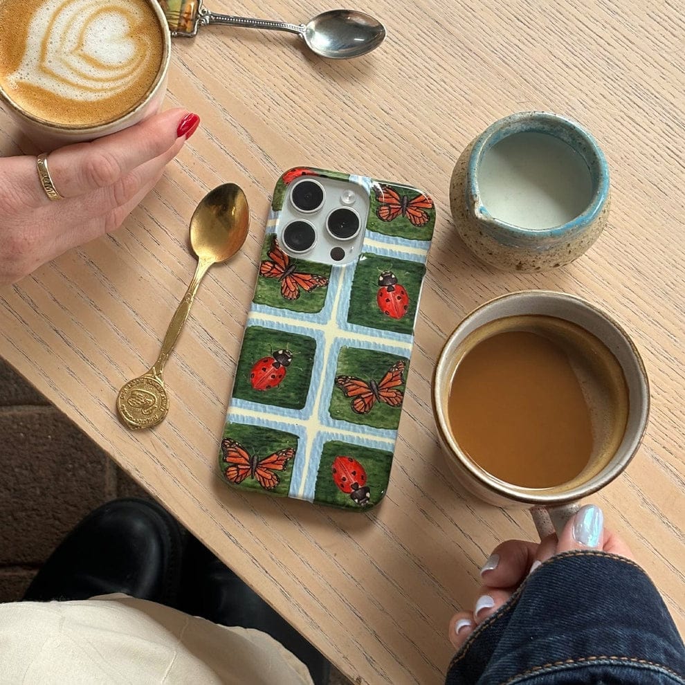 Butterflies & Ladybugs Case For iPhone