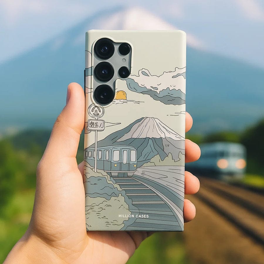 Rolling Hills Train Journey Case - Samsung