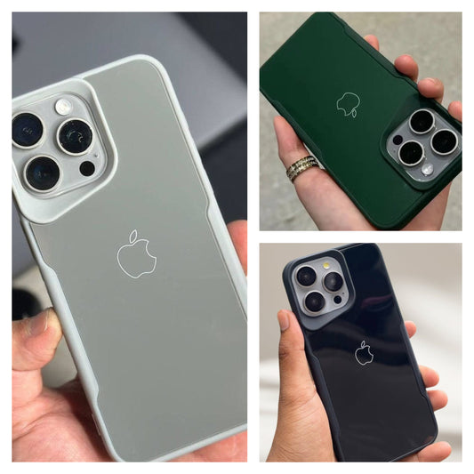 Pack Of 3 Gleaming High-Gloss Shockproof iPhone Case