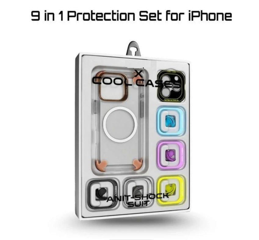 9-In-1 Protection Set For iPhone