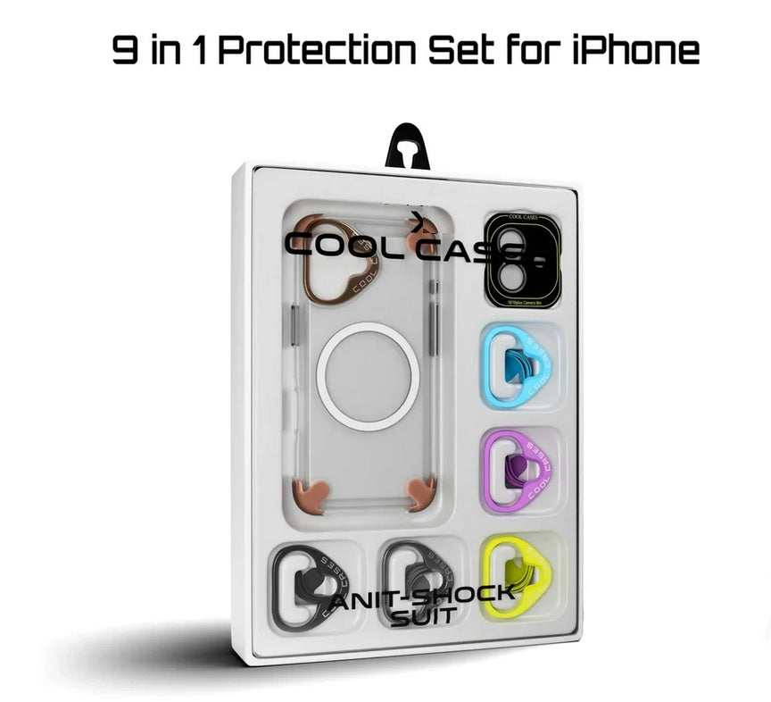 9-In-1 Protection Set For iPhone