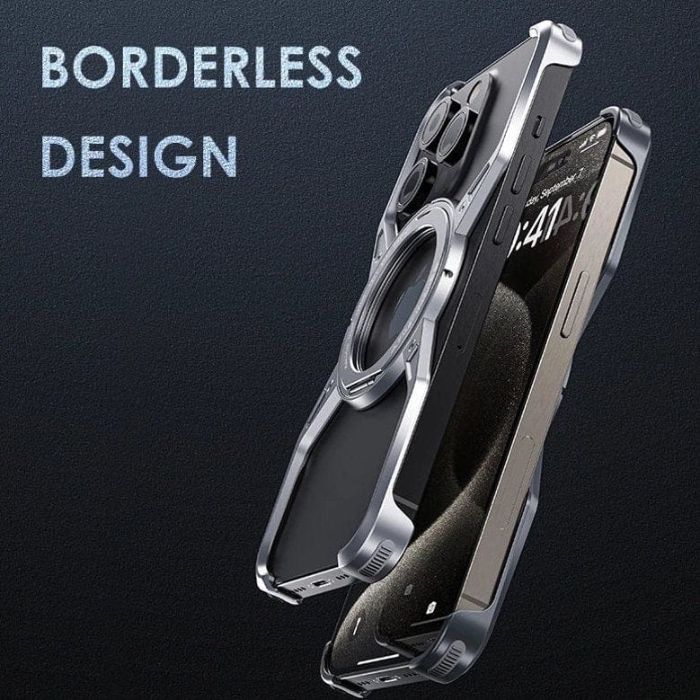 Titanium Frameless Cooling Bracket Case - iPhone