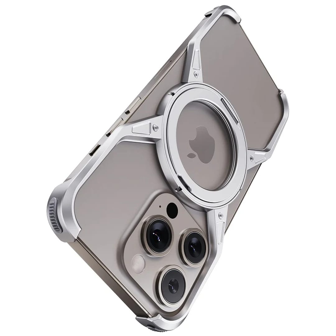 Titanium Frameless Cooling Bracket Case - iPhone