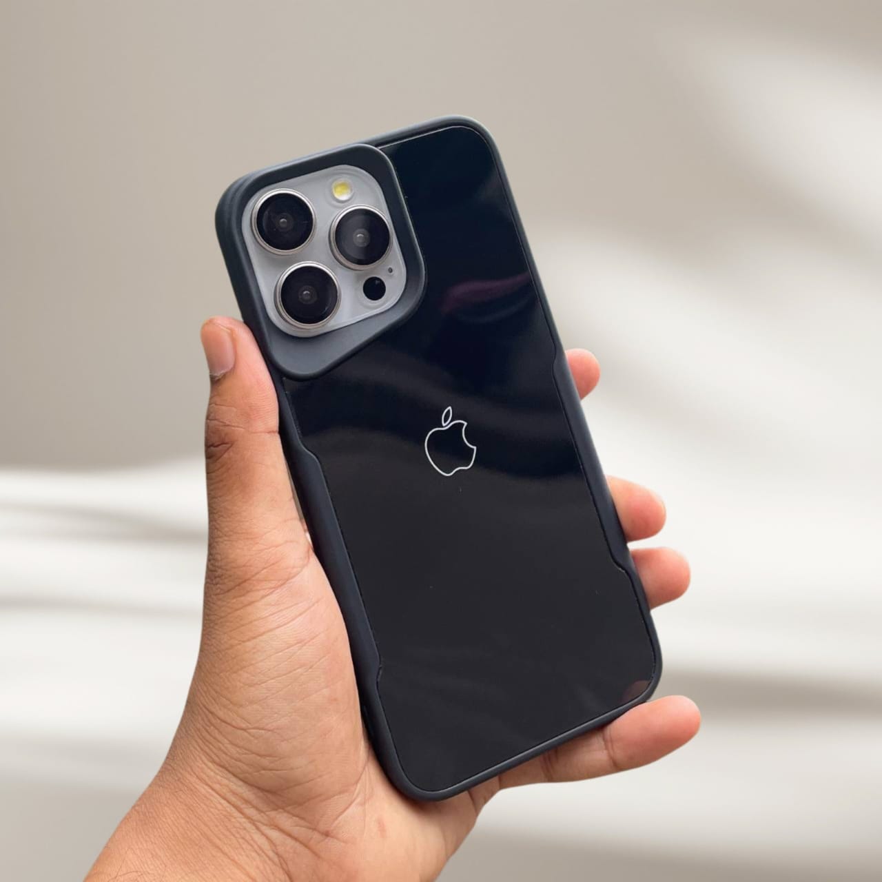 Pack Of 3 Gleaming High-Gloss Shockproof iPhone Case