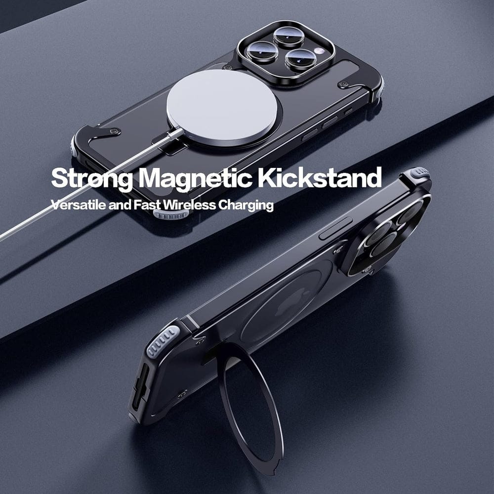 Frameless Armoured Case with Kickstand