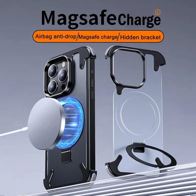 Frameless Armoured Case with Kickstand