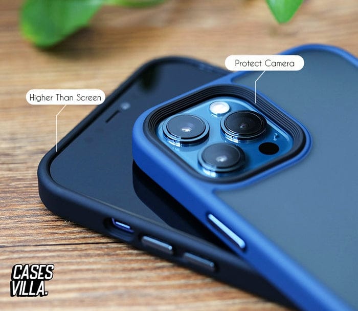 Premium Frosted Matte Cover Drop & Camera Protection