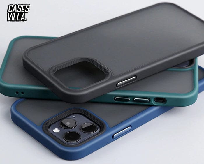 Premium Frosted Matte Cover Drop & Camera Protection