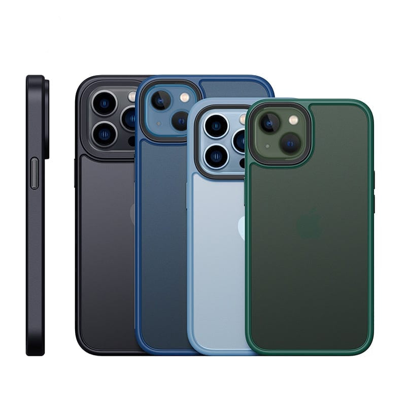 Premium Frosted Matte Cover Drop & Camera Protection