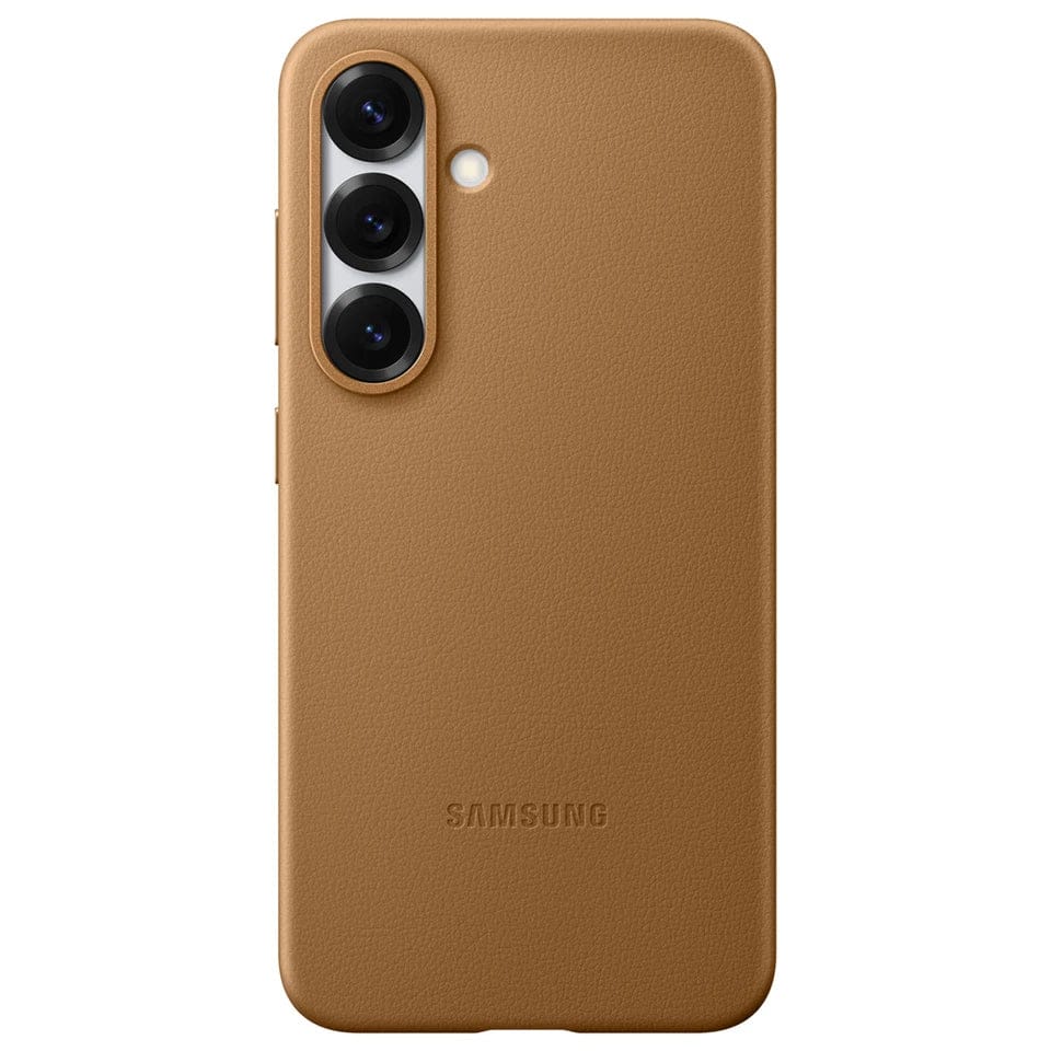 Premium Metal Camera Ring PU Leather Case