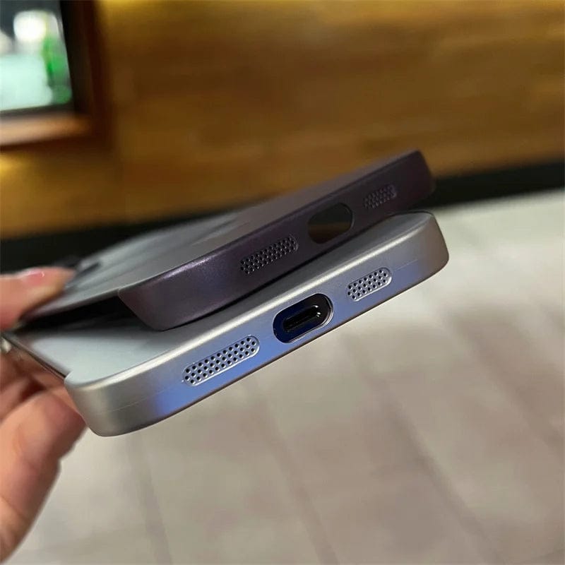 Metallic Colors Magnetic Case Case For iPhone