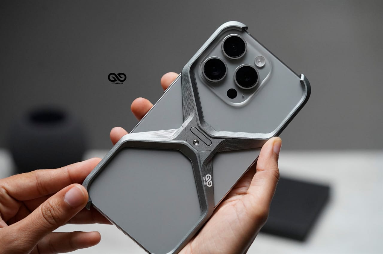 Titanium X Bumper Metal Case for iPhone