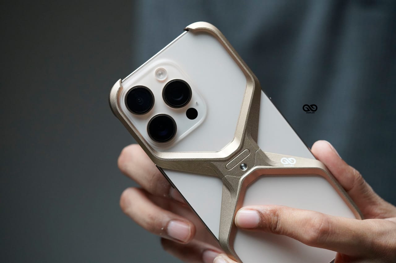 Titanium X Bumper Metal Case for iPhone