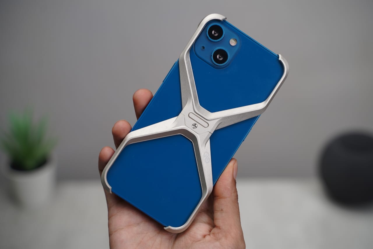 Titanium X Bumper Metal Case for iPhone
