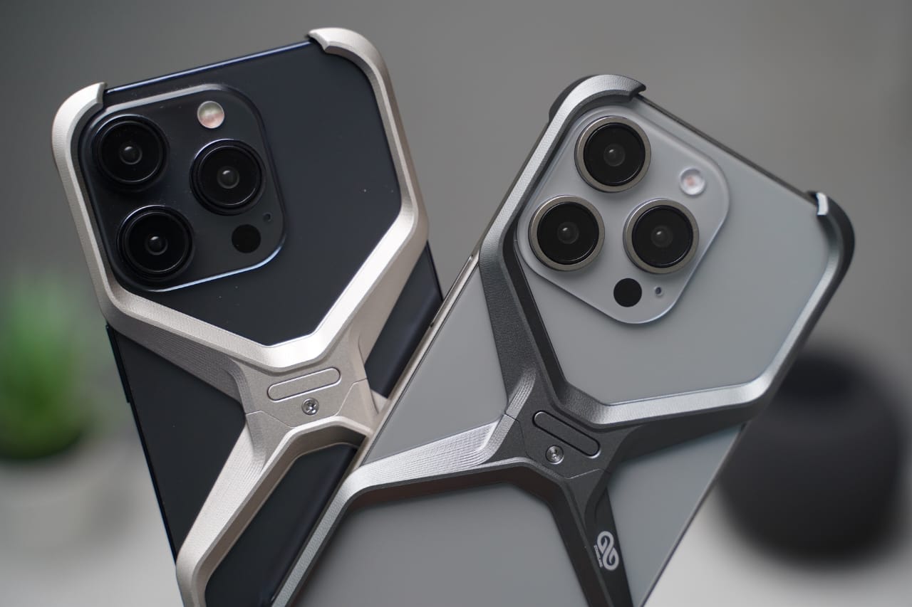Titanium X Bumper Metal Case for iPhone