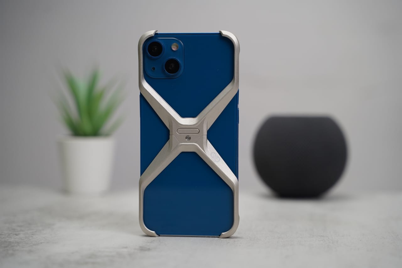 Titanium X Bumper Metal Case for iPhone