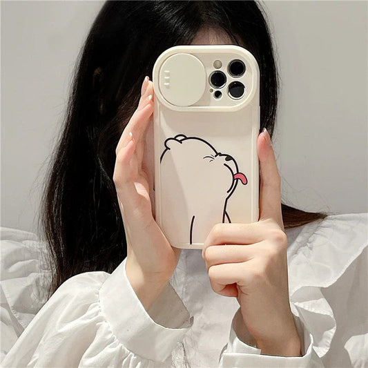 Silicone Bear Case For iPhone