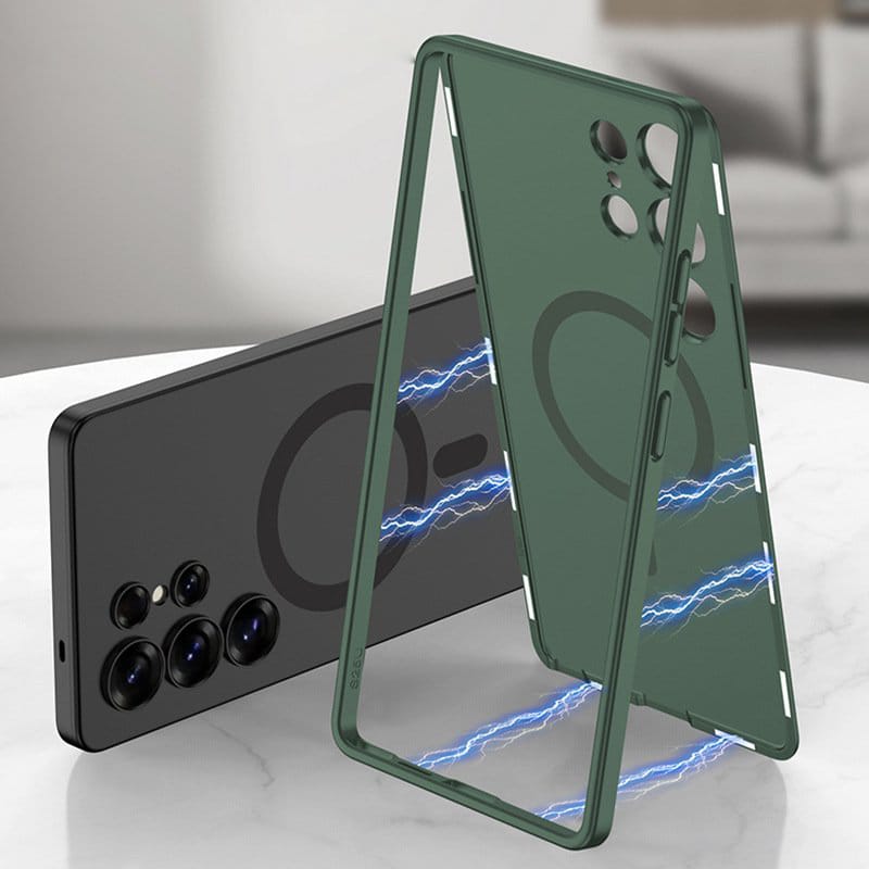 Edge Guard Frosted Dual Magnetic Case - Samsung