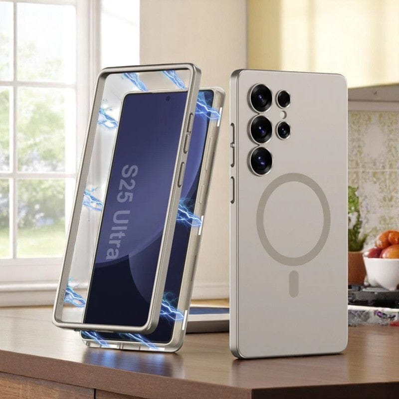 Edge Guard Frosted Dual Magnetic Case - Samsung