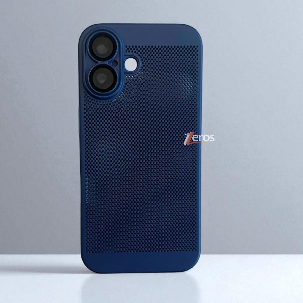 Heat Dissipation Mesh Grid Case With Camera Protection (Pack Of 3)