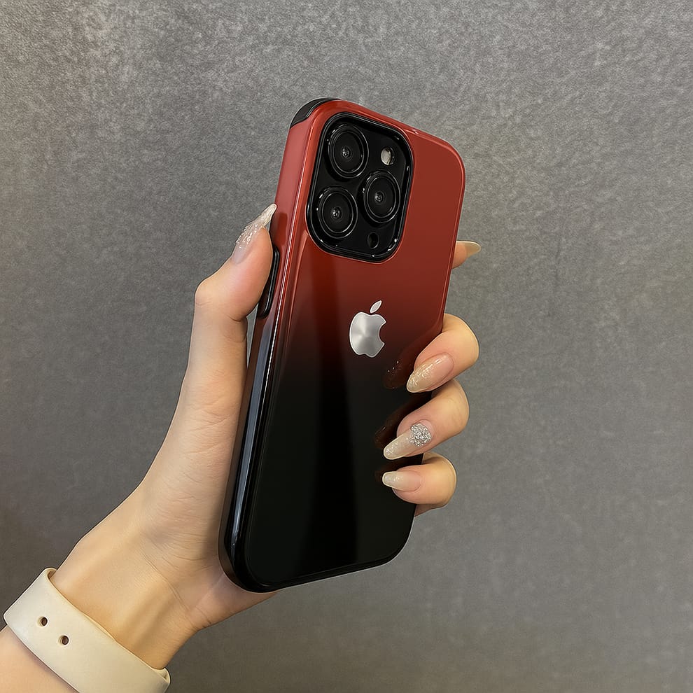 (Pack Of 3) Glossy Midnight Burn Case - iPhone