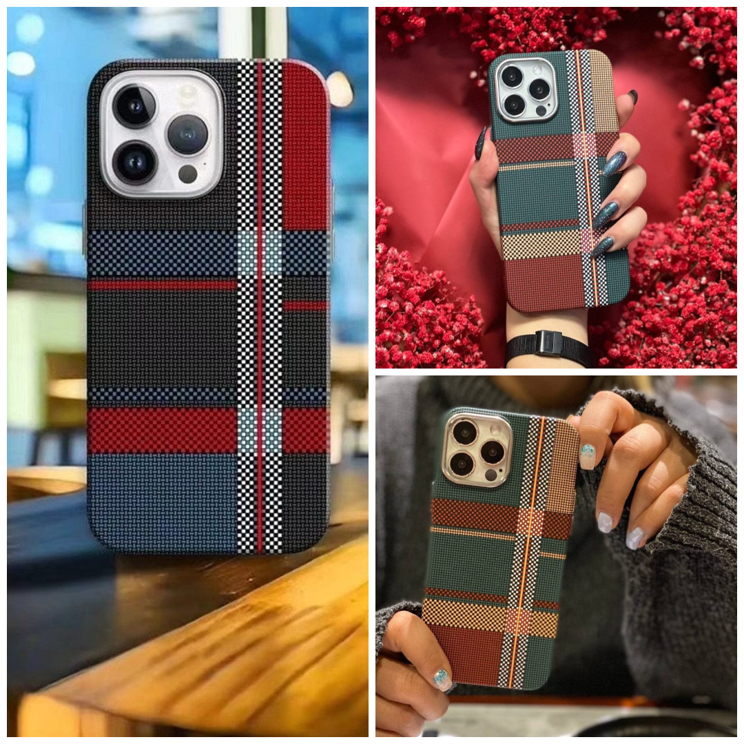 (Pack Of 3) Ultimate Luminous Magnetic Fiber Case - iPhone