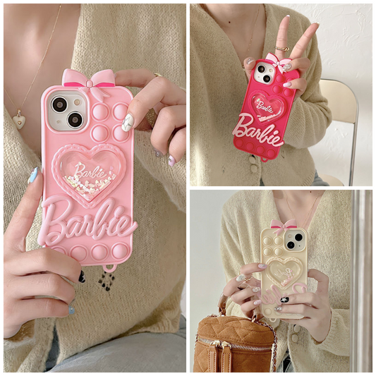 Barbie Heart iPhone Case (Pack Of 3)