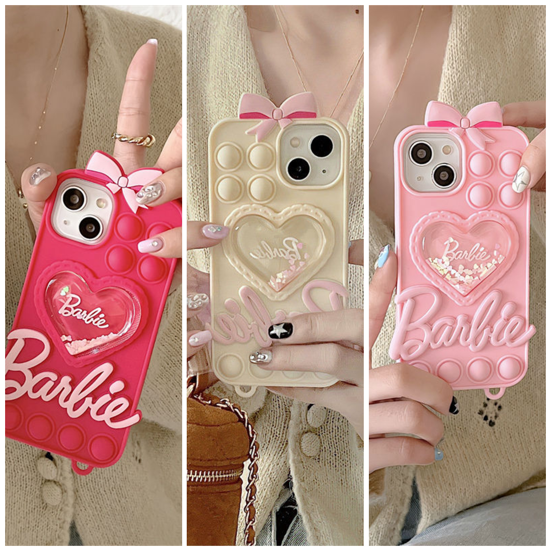 Barbie Heart iPhone Case (Pack Of 3)